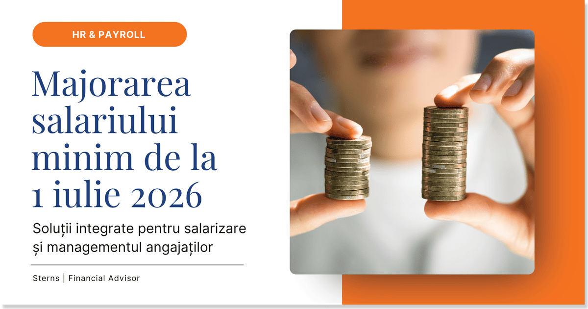 Salariul minim brut pe țară se majorează de la 1 iulie 2026